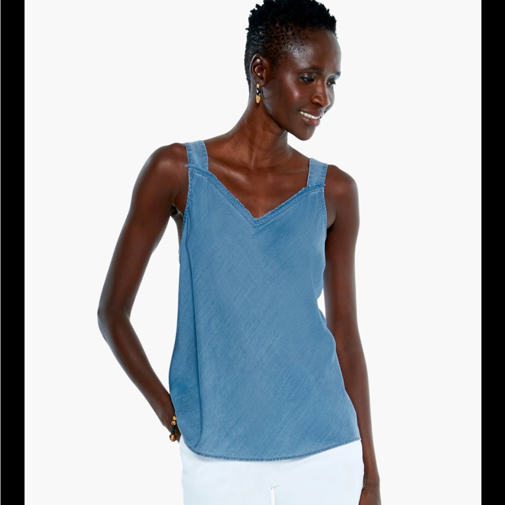 NIC+ZOE Blue Camisole Top